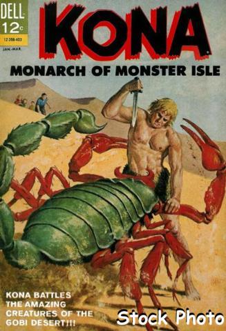 Kona #09 © January-March 1964 Dell